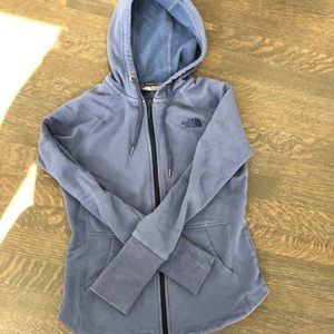The North Face zip up jacket